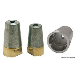 Dado + anodo Radice 40 mm 43.251.04