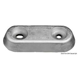 Anodo Ovale 900 g per Manutenzione Nautica Codice 43.902.00 Ottimizza la Durabilità del Tuo Impianto Nautico