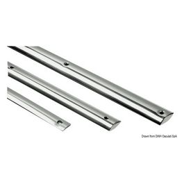 Profilo mezzo tondo inox mm 21 (barre da 3 m) 44.480.13