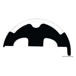 Base per profili PVC bianco 50 mm 44.480.37