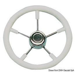 Volante mm 350 bianco 45.133.35