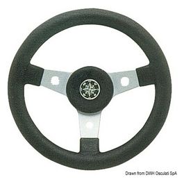 Volante Delfino nero 310 mm 45.158.10
