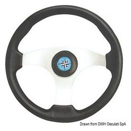 Volante Technic nero/argento 45.163.03