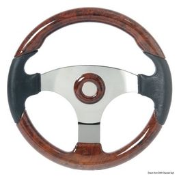 Volante Technic nero/radica 45.163.26