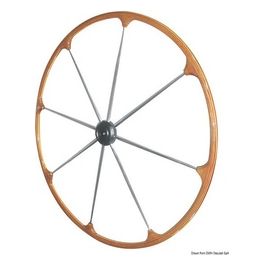 Timone inox teak 500 mm 45.167.03