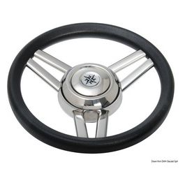 Volante Magnifico 3 razze diametro mm 350 nero 45.177.01