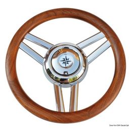 Volante Magnifico 3 razze diametro mm 350 teak 45.177.04
