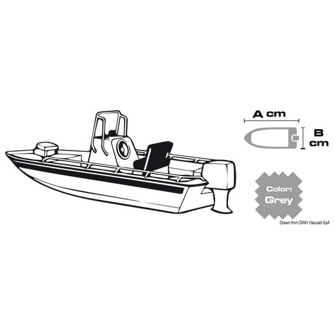 Image of Telone universale cm 518-579 grigio 300D 46.503.07