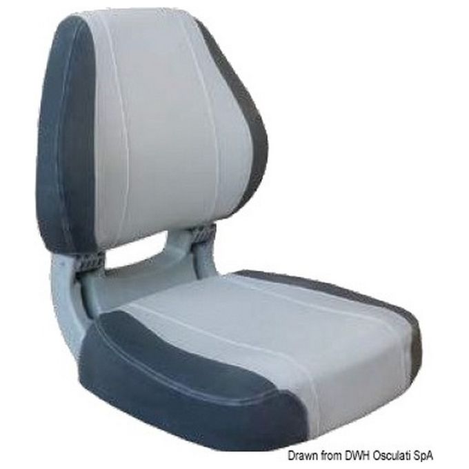 Image of Sedile ergonomico Sirocco grigio 48.407.04