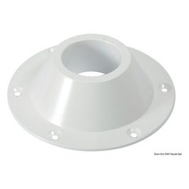 Base alluminio bianco superiore per tavolo 48.416.13