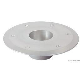 Base inferiore lega lucidata diametro 80 mm 48.416.43