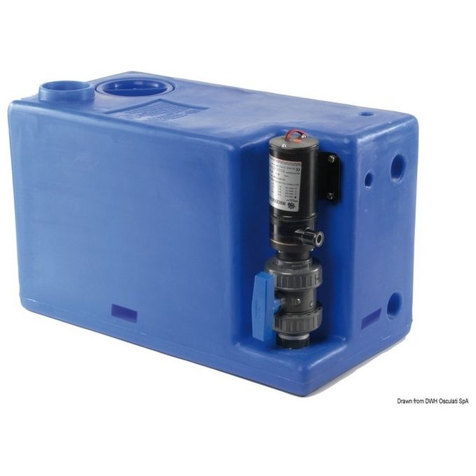 Serbatoio + maceratore 12 V 77 lt 50.148.12