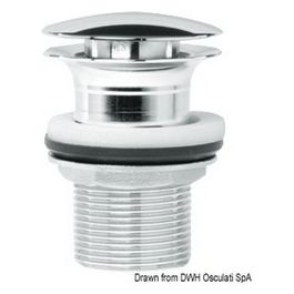 Piletta in ottone cromato 50.186.97