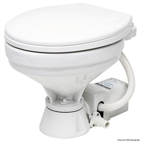 WC elettrico 12 V tazza grande 50.206.12