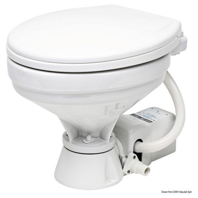 WC elettrico 12 V tazza grande 50.206.12