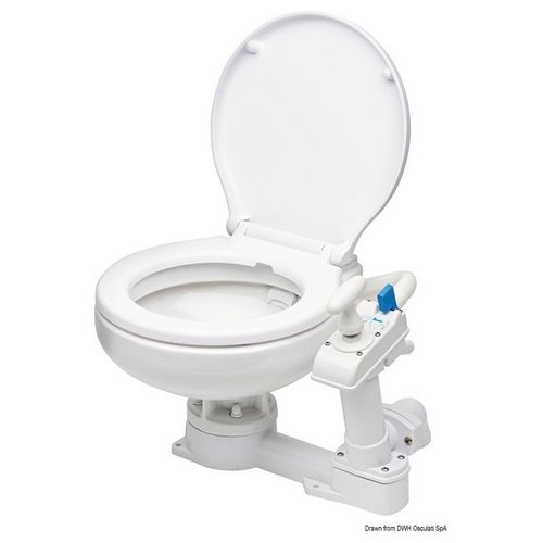 WC manuale Super Compact 50.217.30