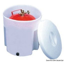 Contenitore per bombole gas RINA 50.250.00
