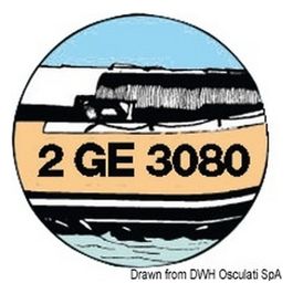 Lettere G 20 cm nero 54.533.10G