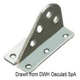 Attacco inox strallo 60x34x38 mm 58.604.00