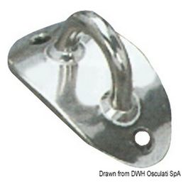 Piastrina inox per 60.137.70 60.137.30