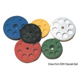Maniglia trapezio a disco 65 mm gialla 60.202.02GI