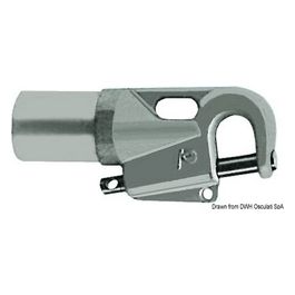 Attacco tangone lega leggera 65x60 mm 60.328.11
