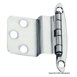 Cerniera inox piana 38x46 mm 71.607.01