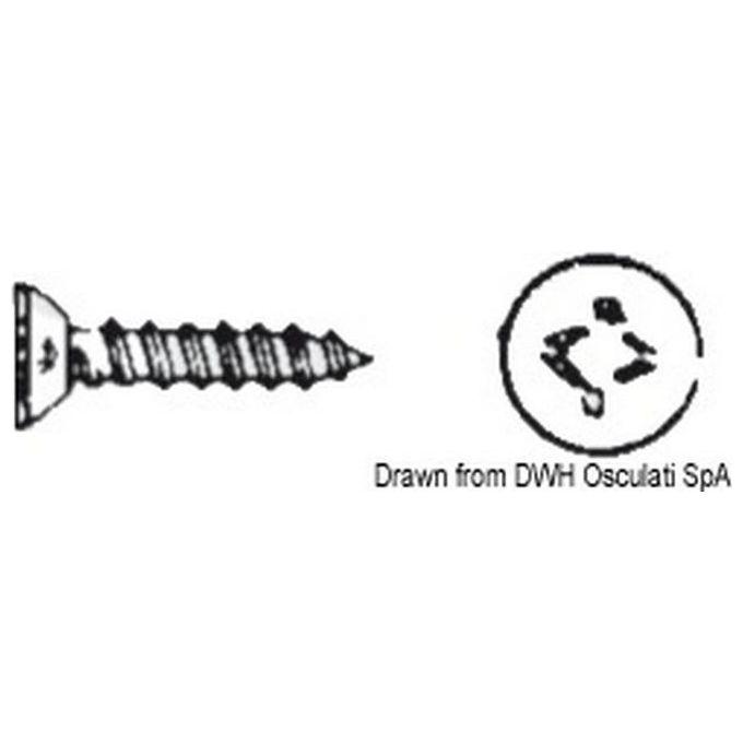 Autofilettanti ts 3,9x32 AISI 316 316.7982/3.9X32 A4-7982-03.9X032