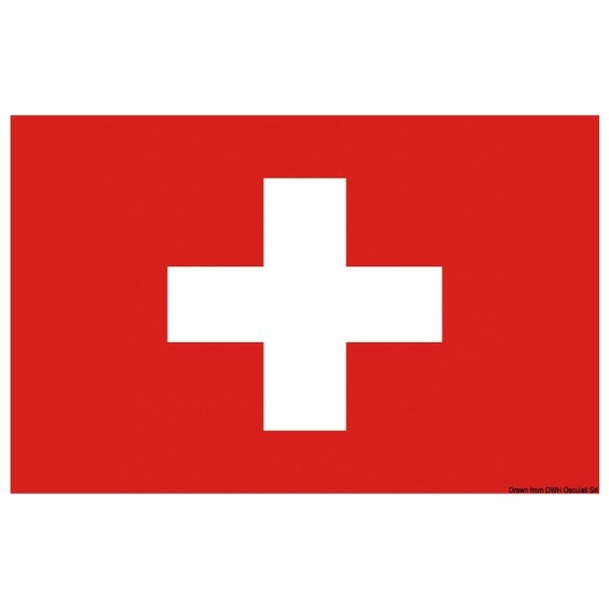 Osculati Bandiera Svizzera 80 X 120 cm 