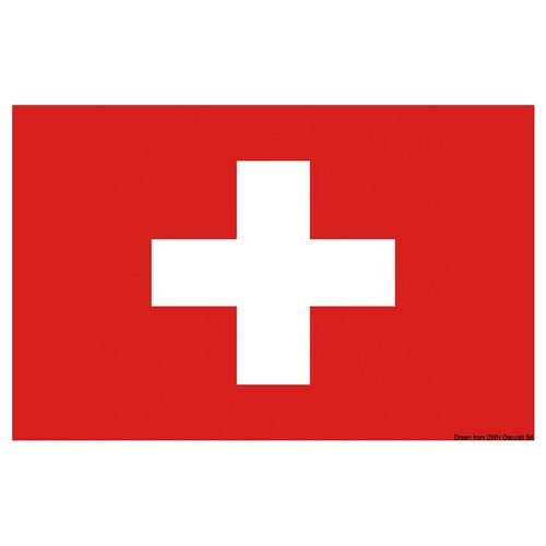 Osculati Bandiera Svizzera 80 X 120 cm 