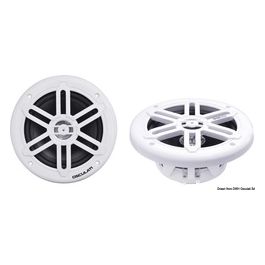 Osculati Casse stereo doppio cono bianche 5,25" - 2X80W 