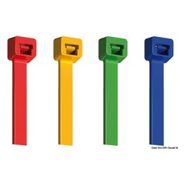 Fascette colorate 4,8X200 mm blu 