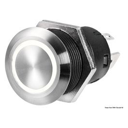 Osculati Interruttore FLAT inox ON-OFF 12 V bianco 