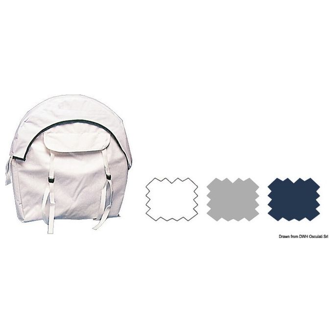 Image of Osculati Involucro PVC bianco per 22.416.XX