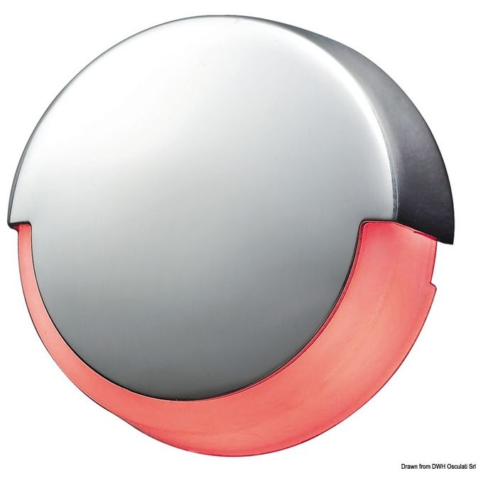 Image of Osculati Luce led di ambientazione Adara rossa