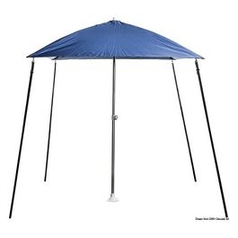 Osculati Ombrellone "PARASOL" pieghevole per p a blu navy 