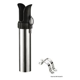 Porta na a parete acciaio inox 1 posto 