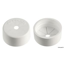 Tappo in plastica per tubo bianco 16.104.39 