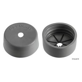 Tappo in plastica per tubo grigio 16.104.40 