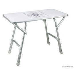 Tavolo pieghevole rettangolare 80x40 cm. 