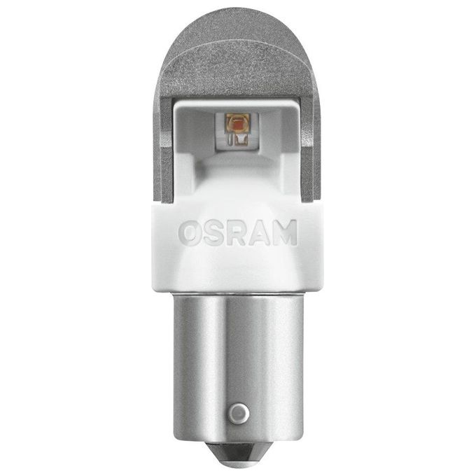 Osram 12V LEDriving Retrofit Led Premium 7556YE-02B - (P21W) - BA15s - 2 pz - Blister - Arancio