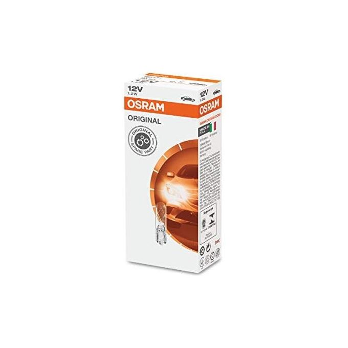 Osram 12V Original Line - 1,2W - W2x4,6d - 1 pz  - Sfuso