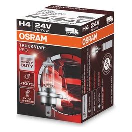 Osram 24V Truckstar Pro 64196TSP-HCB - H4 - 75/70W - P43t - 2 pz