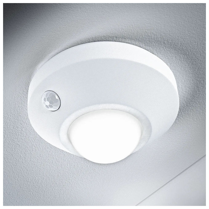 Osram Nightlux Lampada Soffitto LED Bianco Con Sensore Movimento