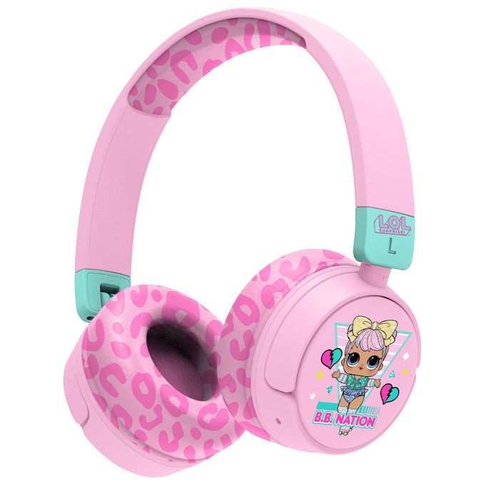 OTL Technologies LOL301 Cuffie Wireless (Rosa)