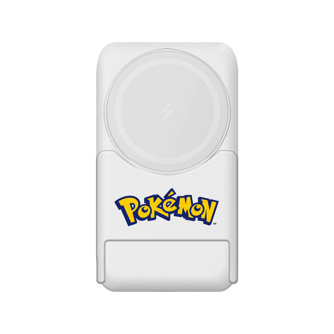 Otl Technologies Power Bank Wireless Pokeball 5000 mAh Rosso-Bianco