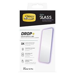Otterbox Alpha Glass Vetro Anti-Microbico per iPhone 14 Pro Clear