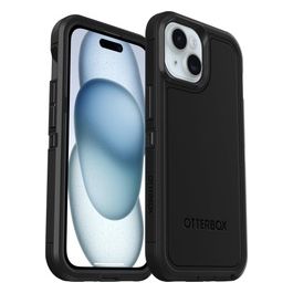 Cover per iPhone 15 / iPhone 14 / iPhone 13 Defender XT con MagSafe Nero