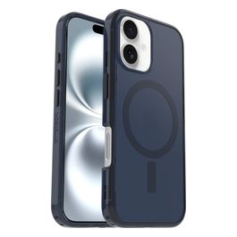 Cover per iPhone 16 Symmetry Seires Clear MagSafe Trasparente/Blu