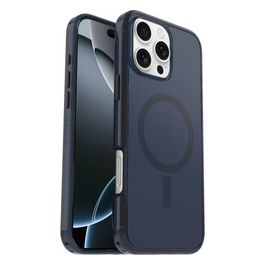 Cover per iPhone 16 Pro Max Symmetry Seires Clear MagSafe Trasparente/Blu